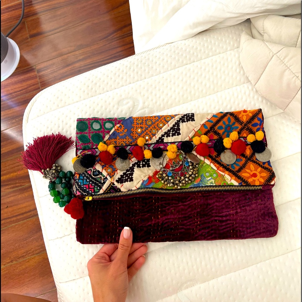 Handmade beautiful clutch